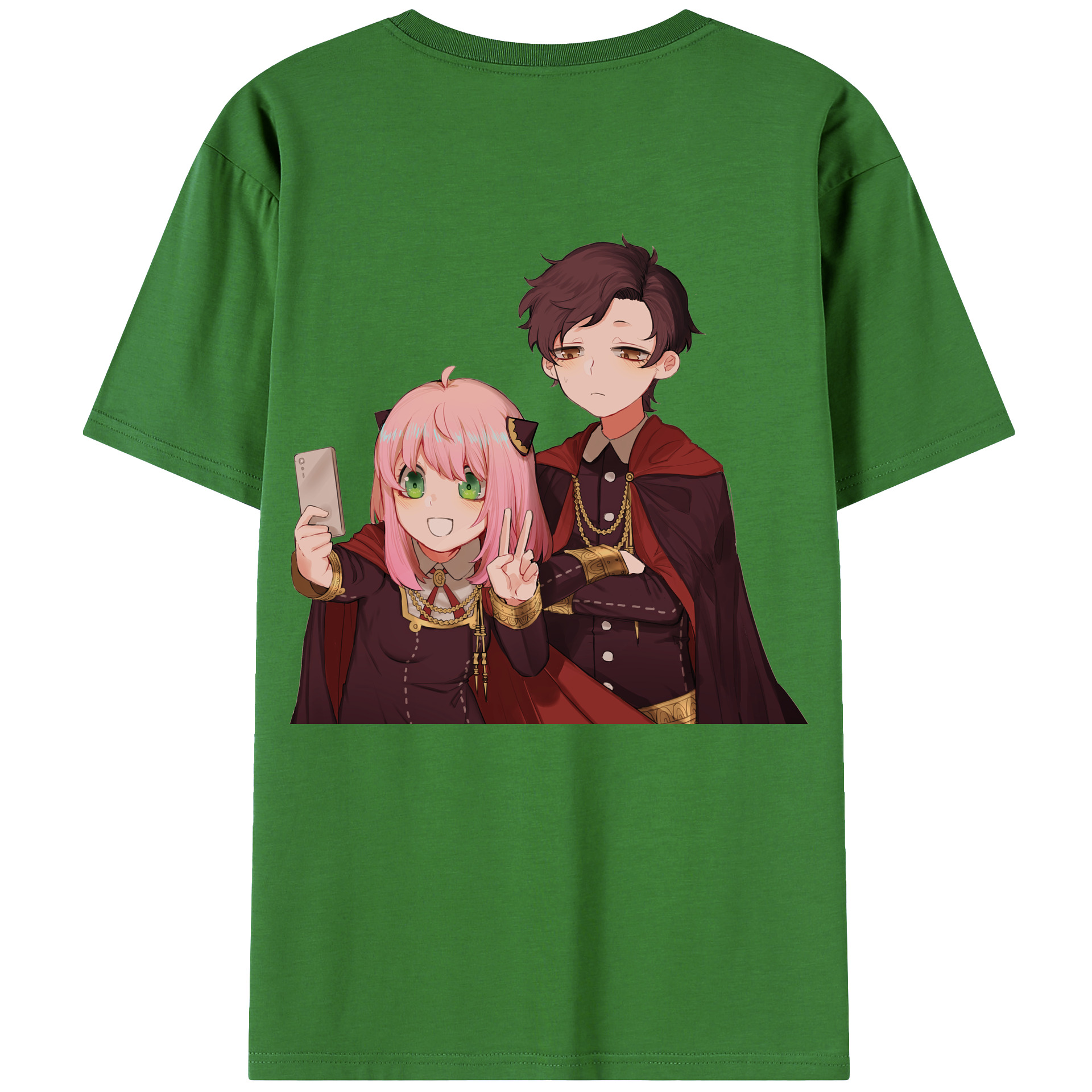 （画像用） SPY×FAMILY间谍家家酒 レディース半袖Tシャツ(バックプリント)